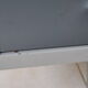 Grey/blue metal desk Gispen 60s