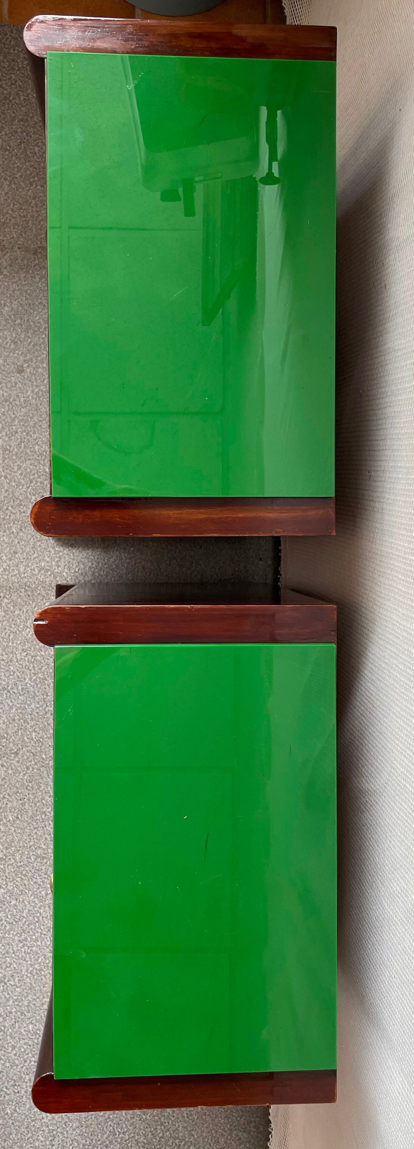 Pair of bedside art deco