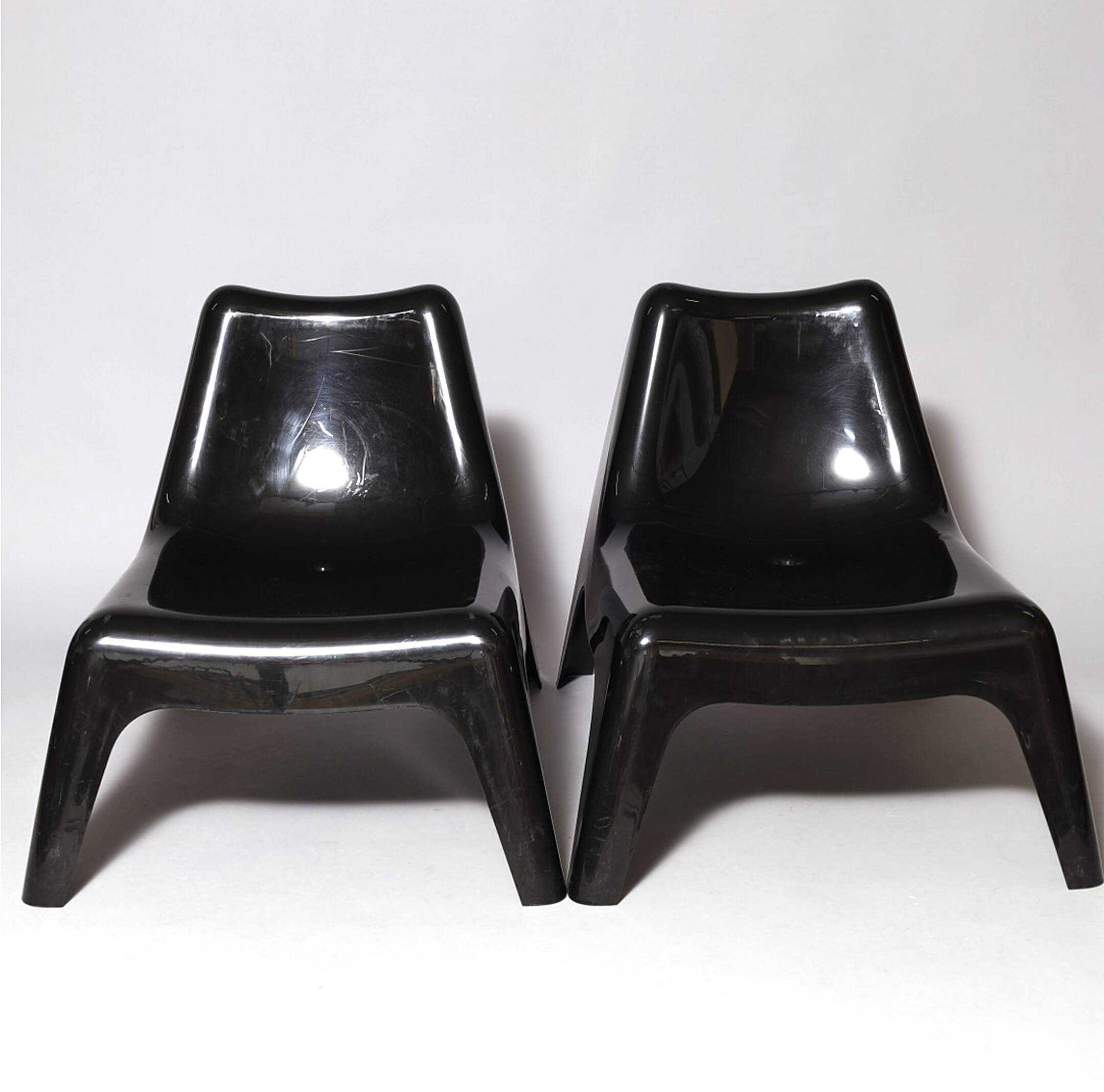 4 Vago Plast IKEA chairs from 2000