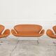 Arne Jacobsen Ensemble chaise et canapé Swan