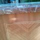 Commode ancienne marqueterie style louis xvi plateau marbre