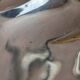 Antique hors d'oeuvre server Roux-Marquiand – Silver-plated – Swan decoration