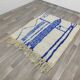 Authentic traditional Azilal Moroccan rug from the Atlas, size 150/250 cm.
