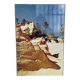 Old “desert” photo on wood