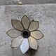 Paire d'appliques fleur en nacre