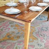 Danish Farmhouse Table with Patina