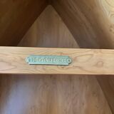 Boat-shaped bookcase - Calypso model from the Gauthier collection