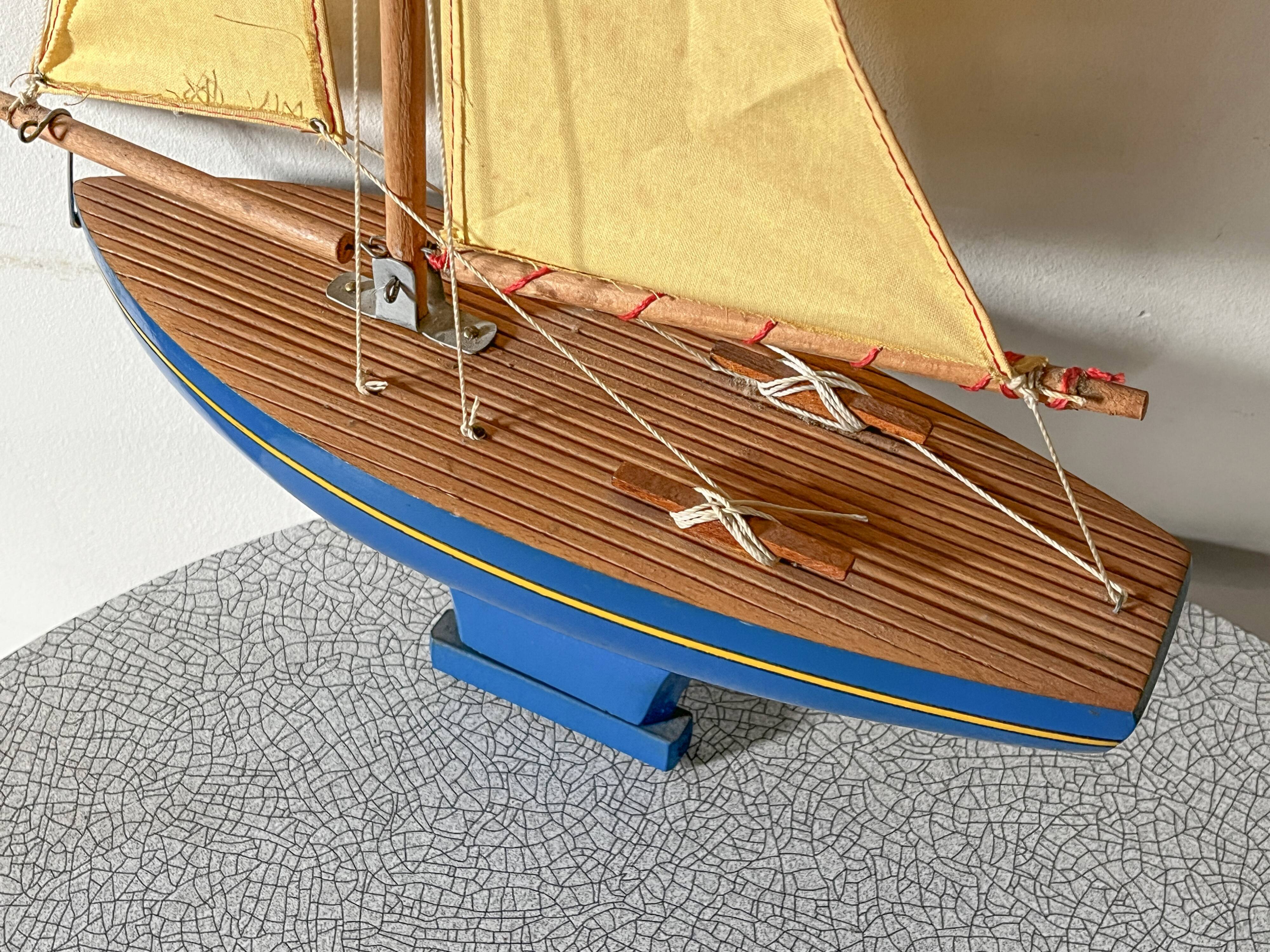 Tirot 400 basin sailboat, vintage toy