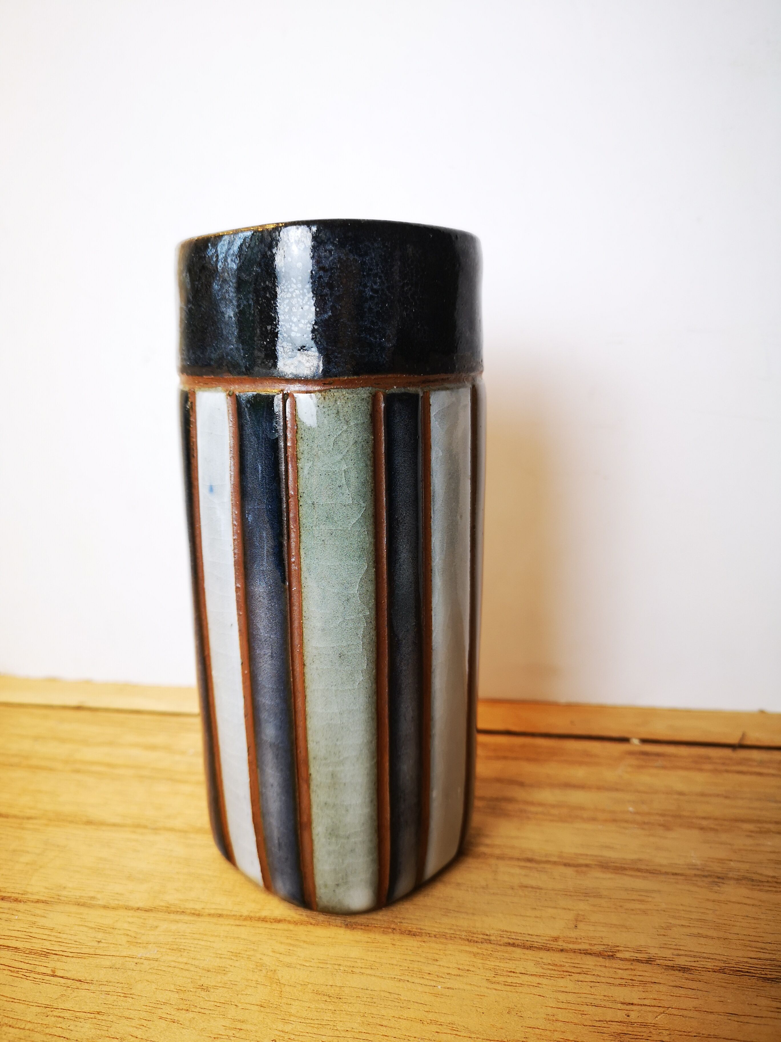 60s design ceramic vase by Yvonne Seyve and Josiane Chaudet
