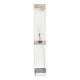 Table lamp in plexiglass and aluminium, Italy, 1970s
