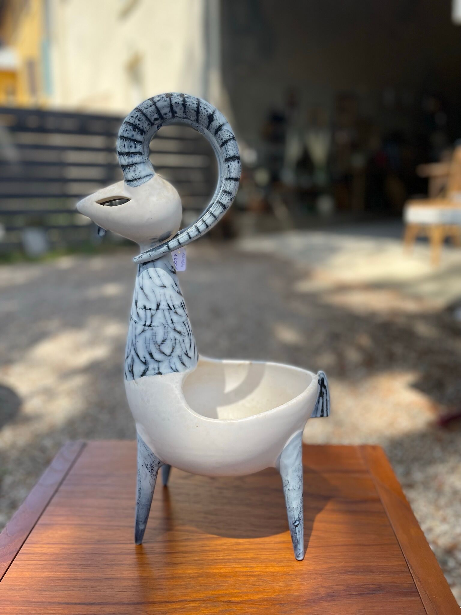 Empty ceramic pocket Lucien Neuquelman