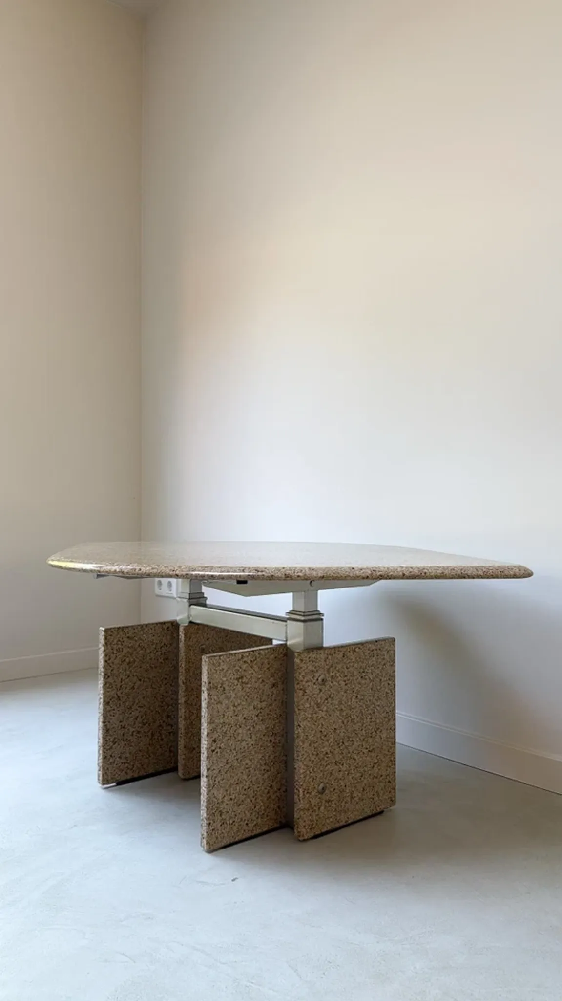Vintage Stone Organic Coffee Table by Ilse Möbel
