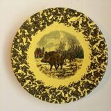 Decorative plates Vallauris era Picault Capron Derval