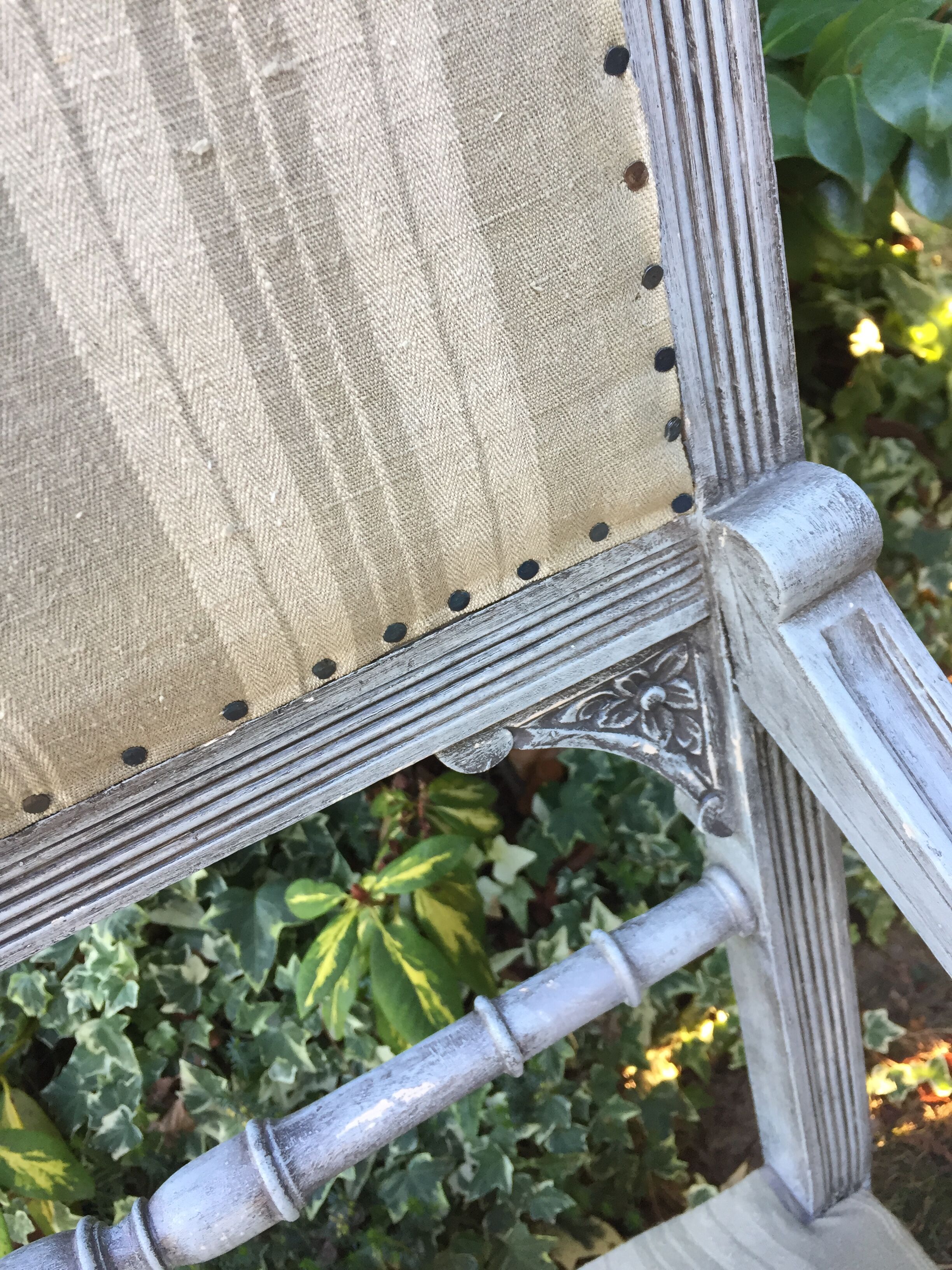 Old Louis XVI style armchair