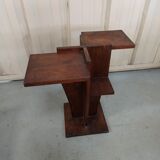 Shelf console harness in wood art deco