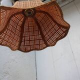 Rattan flower hanging