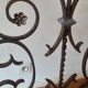 Wrought iron chimney grid