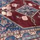 Large carpet old sinkiang done hand 268 x 360 cm
