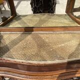 Louis XV Style Walnut Display Cabinet