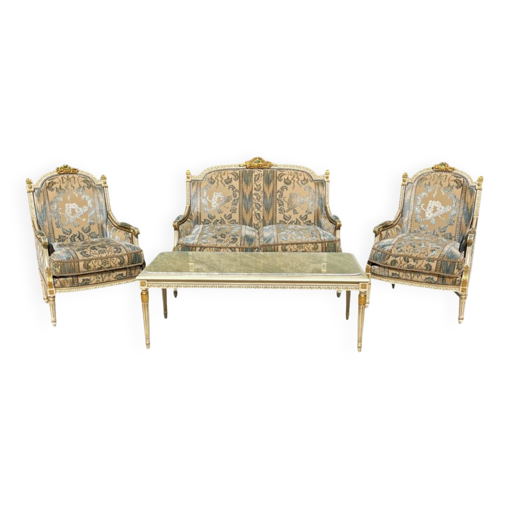 Louis XVI Style Living Room - 4 rooms