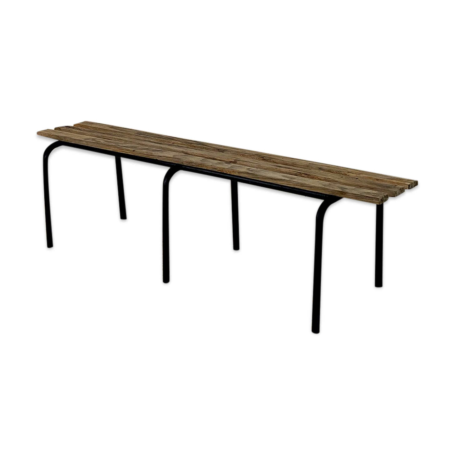 Vintage school bench 50's