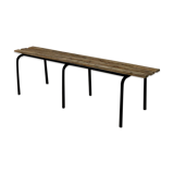 Vintage school bench 50's