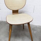 Pair of Baumann chairs No. 831 G1 "design Max Bill" 1960