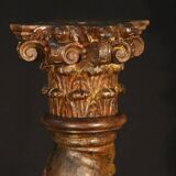 Oak Torso Column, 18th Century