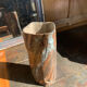 Sculptural stoneware vase — French studio pottery, 1960s/70s