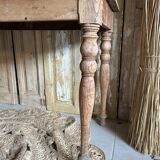 Old bistro table, console