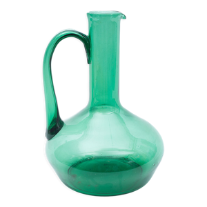 Vase à anse vert