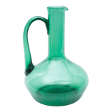 Green-handled vase
