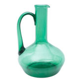 Green-handled vase