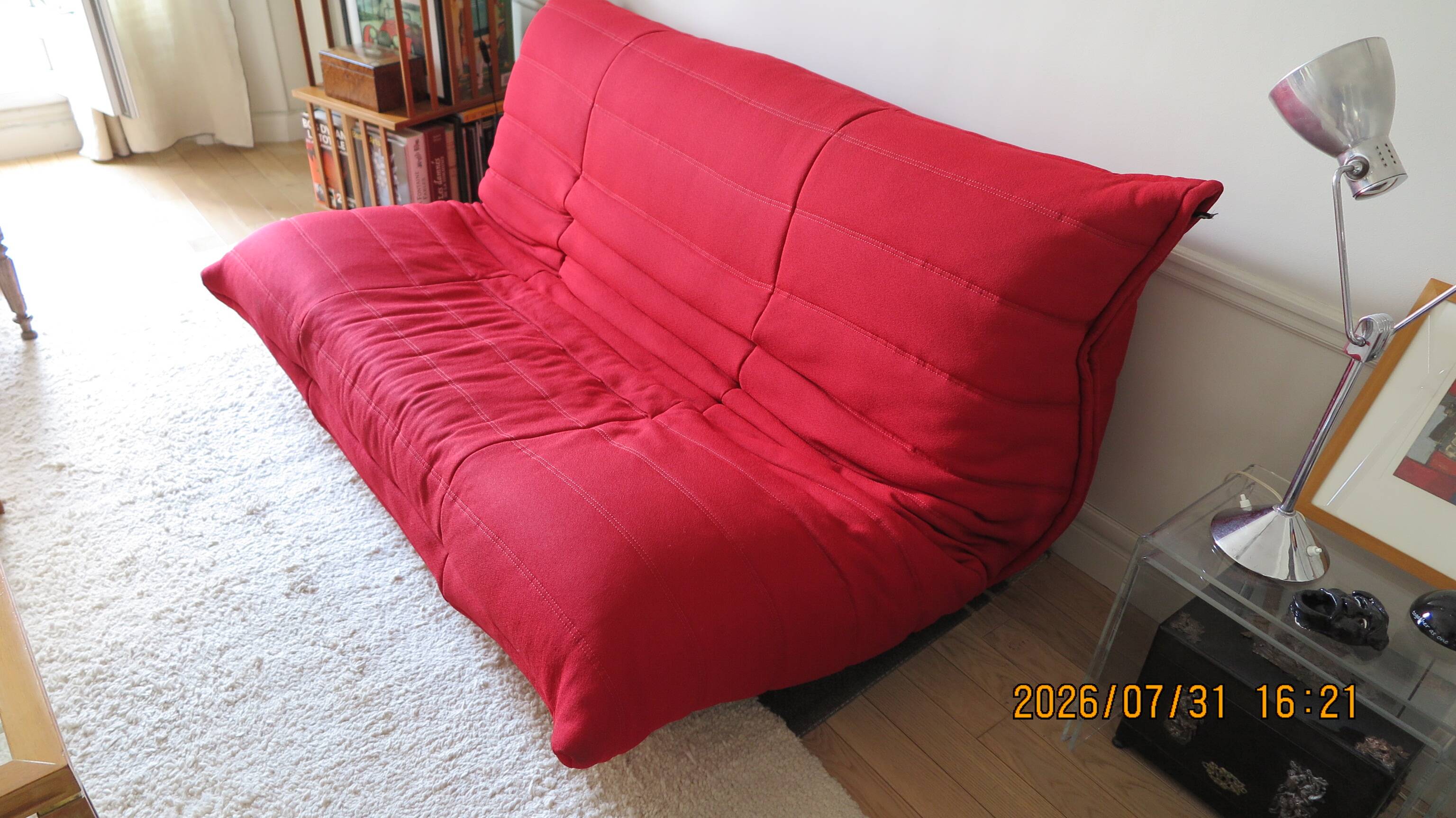 Banquette lit 3 places couchage 160x200 modele togo
