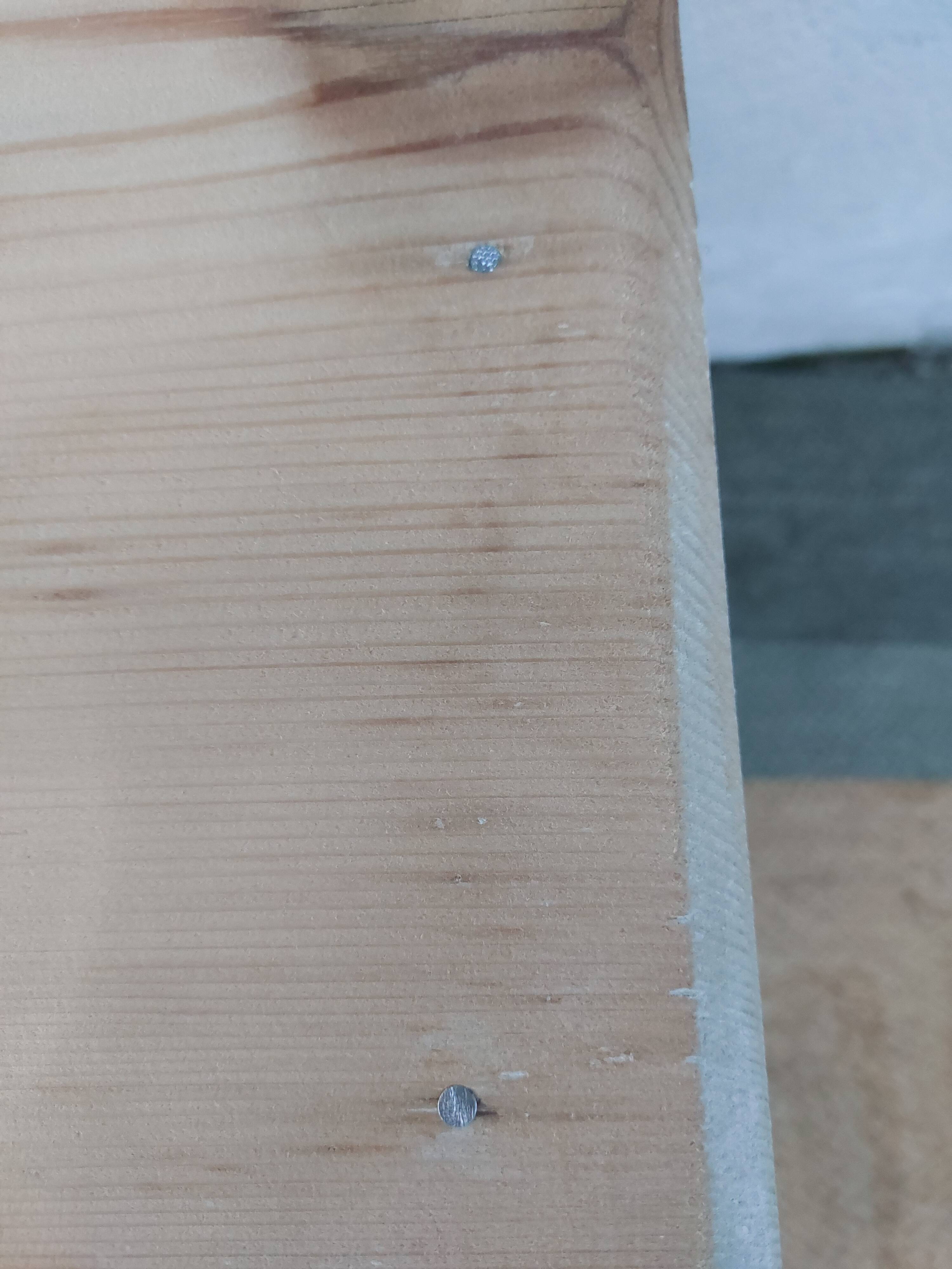 Parisian buffet, chippy paint effect