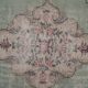 Vintage Turkish Oushak rug 188x290 cm