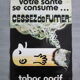 Old ratp poster Delourme-against smoking-60x40, 1975