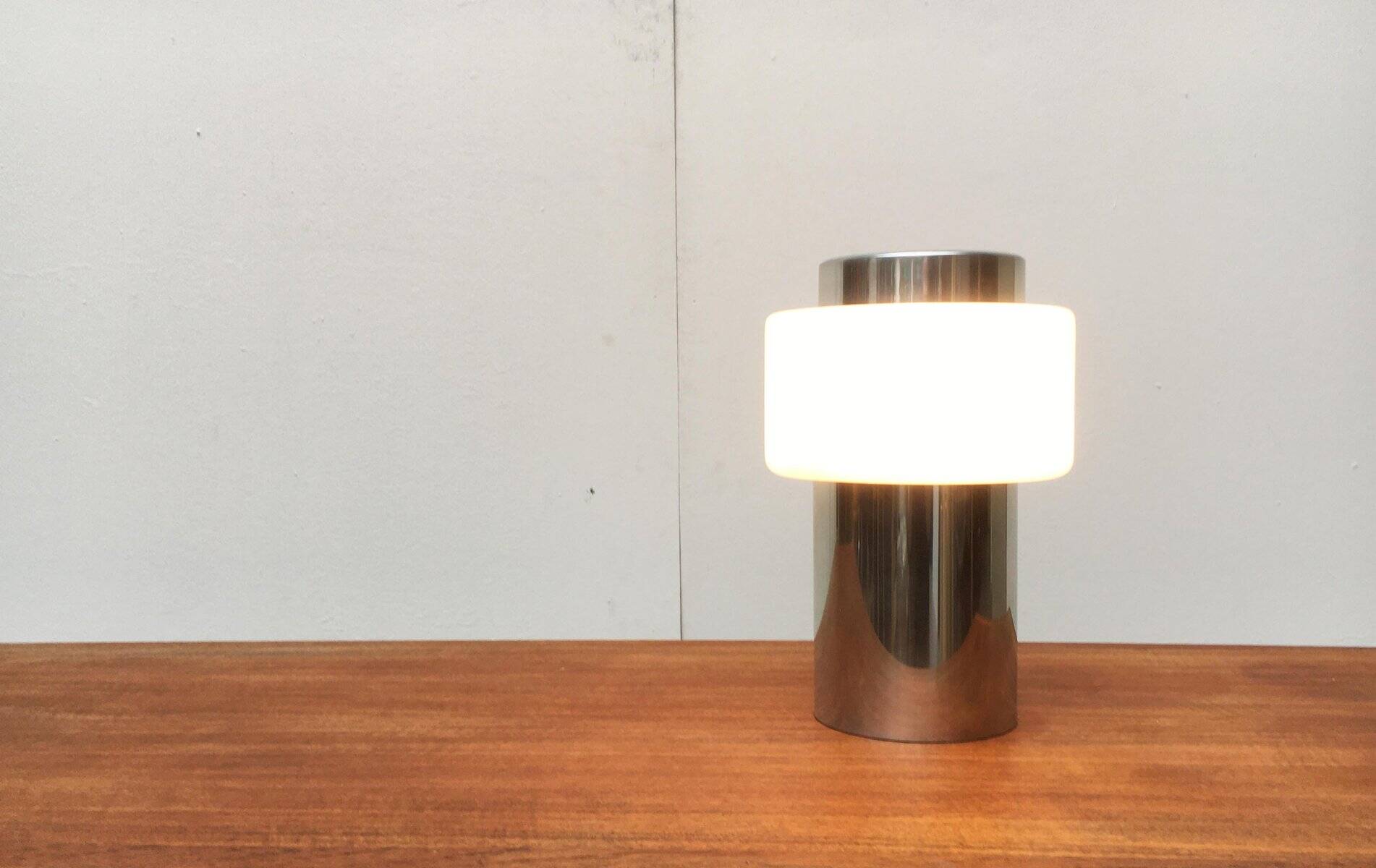 Swiss Space Age table lamp from the mid-century by Temde