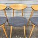 (Lot) 4 Baumann Fontania chairs 1960 (Fully restored)