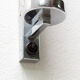 Bauhaus chromed roll wall lamp, 1930´s, Bohemia