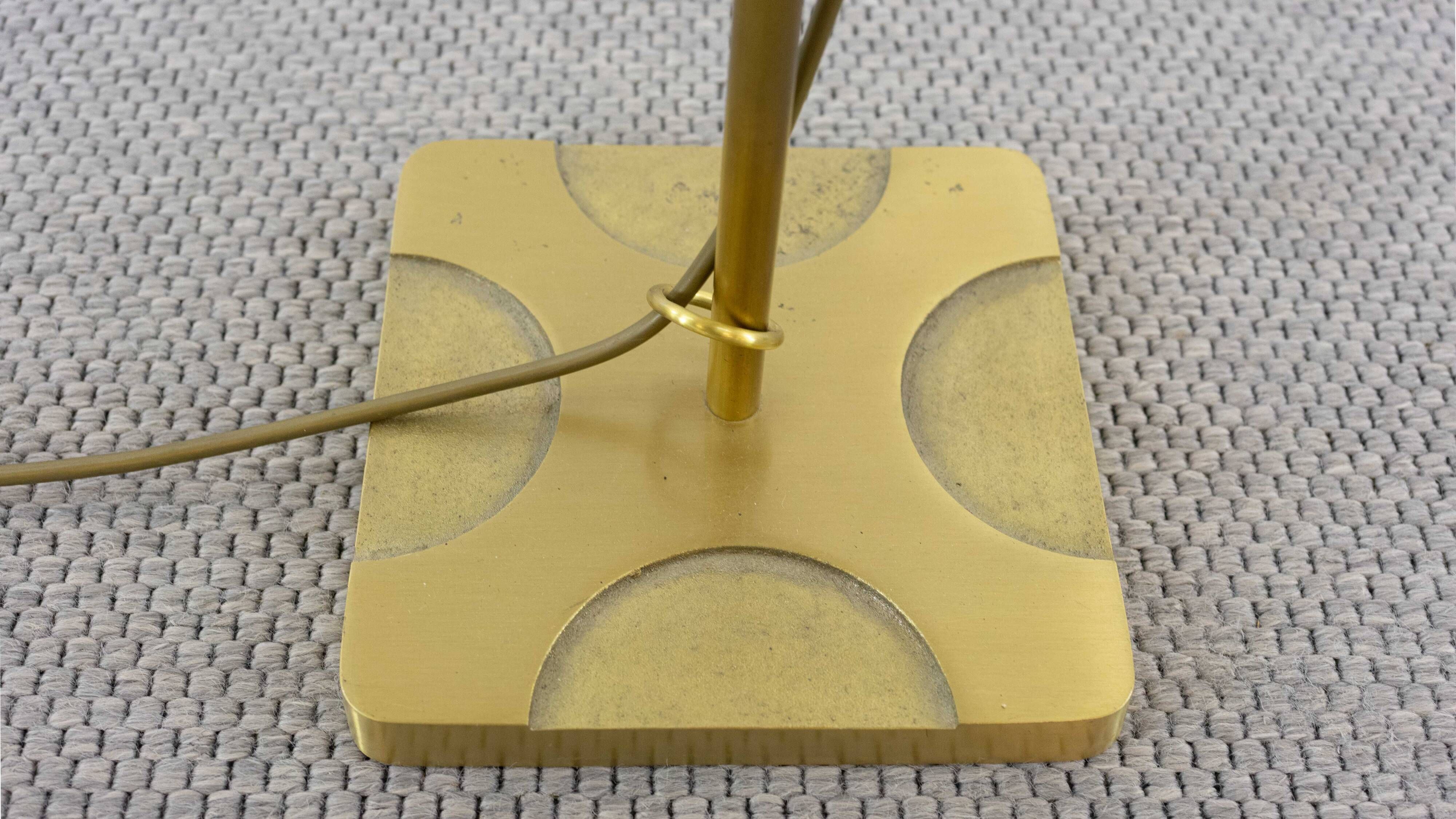 Midcentury Brass Floorlamp / Spot, 60s