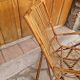 Vintage rattan rocking chair