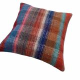 Kilim Pillow 60 x 60 cm Tapis Kelim Kilim Pillow Cover ,Vintage Meditation Bench Kelim Teppich Boho