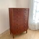 Danish 8-drawer chest of drawers in teak