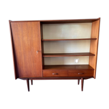 Vintage scandinavian teak high board/bookcase