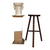 High tripod stool