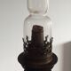 Kerosene lamp United France Paris in copper and glass