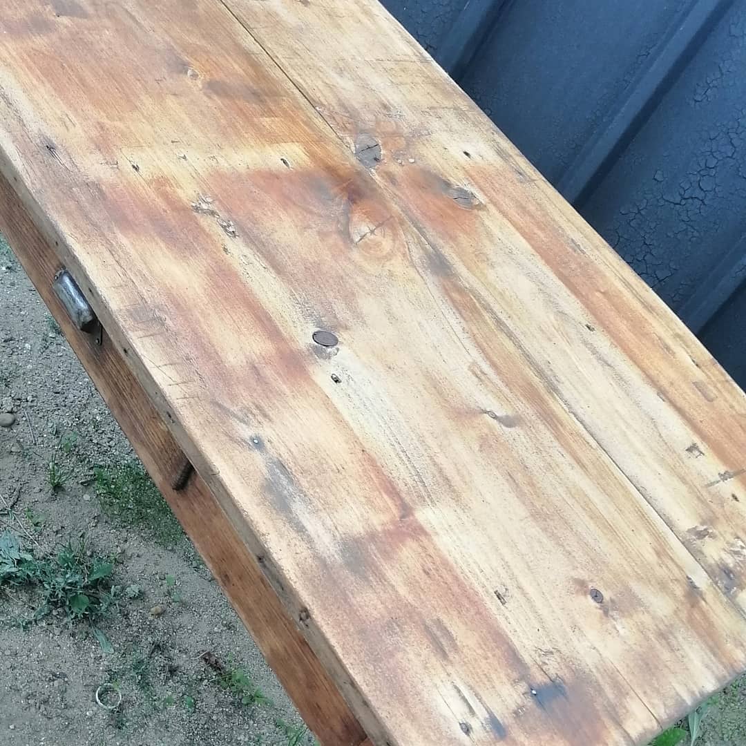 Table de ferme en bois