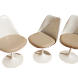 Tulip chairs signed Saarinen for Knollstudio 1956