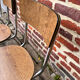 Set of 4 formica chairs